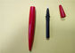 Leere ABS färbt Plastikeyeliner-Bleistift mit dem Stahl, der besonders angefertigt wird, 126.8mm lang
