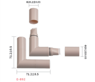 Jüngste Firmenblogs über L‑Shaped Angled Cosmetic Pen Tube E‑892, Ergonomic Packaging for Liquid Brow & Concealer