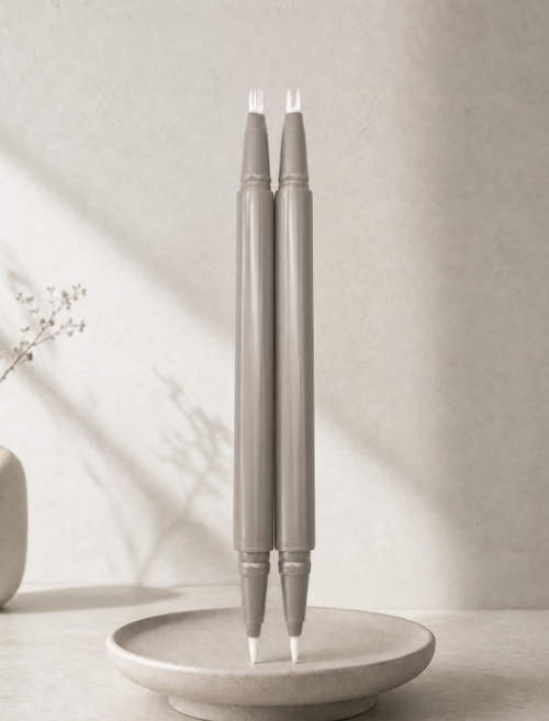 Jüngste Firmenblogs über Dual‑Ended Tank Cosmetic Pen E‑870 | Felt Tip with 2‑Prong & 4‑Prong Fork Tip Options