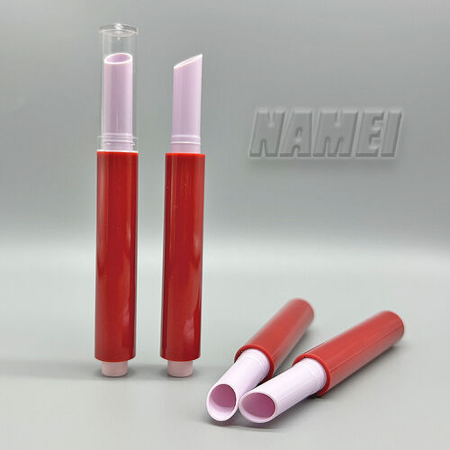 Jüngste Firmenblogs über Custom Twist‑Up Lippenbalsam & Cream Blush Stick Tube E‑903A E‑903B, Austauschbare Außenhülle 2g Kosmetikstiftbehälter