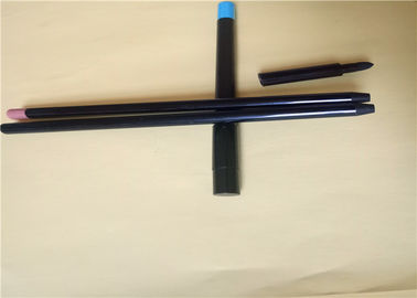 Justierbarer Plastikeyeliner-Bleistift, wasserdichter flüssiger Kajalstift mit Schwamm