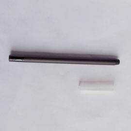 Leere bilden Lippenstift-Rohr-transparente Kappe PVCs F-078 für Lippenzwischenlage