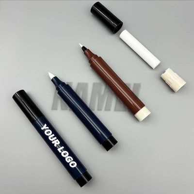 Maßgeschneiderte Kosmetik Weichberührung Freckle Pen Leere runde Farben Eyeliner Bleistift Verpackung für Make-up