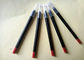 Langlebige rote ISO des Lippenstift-Bleistift PVC-Hochleistungs-übersichtlichen Designs
