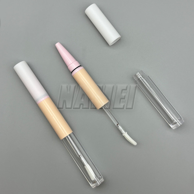 Qualität Fabrik Warmverkauf Privatetikett Lippenglaze Lippenreiniger 2-in-1 Lipliner Bleistiftröhren Lippenreiniger Behälter usine