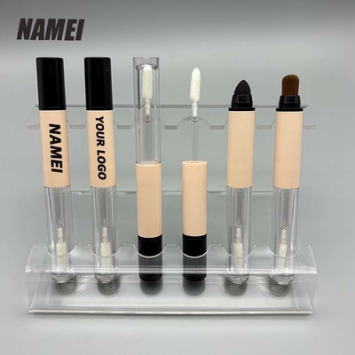 Ein guter Preis. Lipgloss Verpackung Leerer Lippenstiftbehälter Kunststoff-Lipgloss-Röhrchen mit Lippenbürste Online