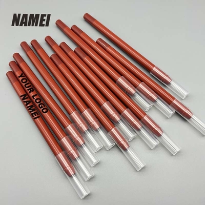 Ein guter Preis. Hot Sale Custom Private Logo Eyeliner Bleistift Behälter Blasen Bleistift schlanke leere Lippe Liner Tube Planbares Material Online