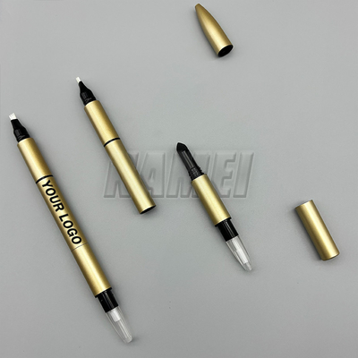 Ein guter Preis. 3 in 1 OEM ODM benutzerdefinierte Augenbrauen Bleistift Form Make-up Eyeliner Stift kosmetische Verpackung Tube kosmetische Verpackung Online