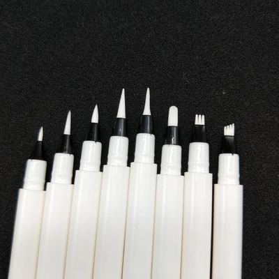 Ein guter Preis. Großhandel leerer flüssiger Augenbrauen Make-up Twist Pen rosa Augenbrauen Farbton Bleistift Tube Behälter Verpackung 4 Gabelspitzen Online