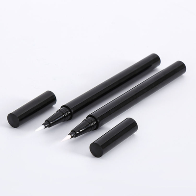 Ein guter Preis. Cosmetic packaging material for thin Eyeliner pen thin liquid Eye line pencil with steel beads empty black container Online