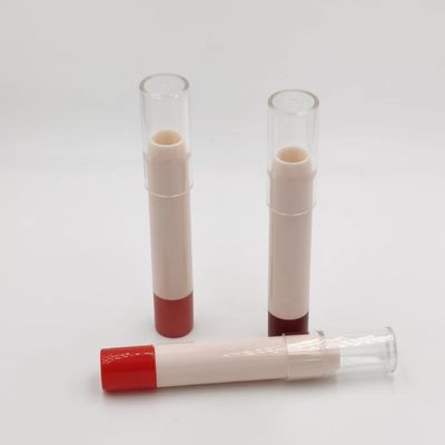 Ein guter Preis. Fantasie-Runde Lippenstangen Rohre Kunststoff Lippenbalsam Behälter Privatetikett Schlanke Lippenbalsam Rohr Highlight Kontur Stick-Rohr Online